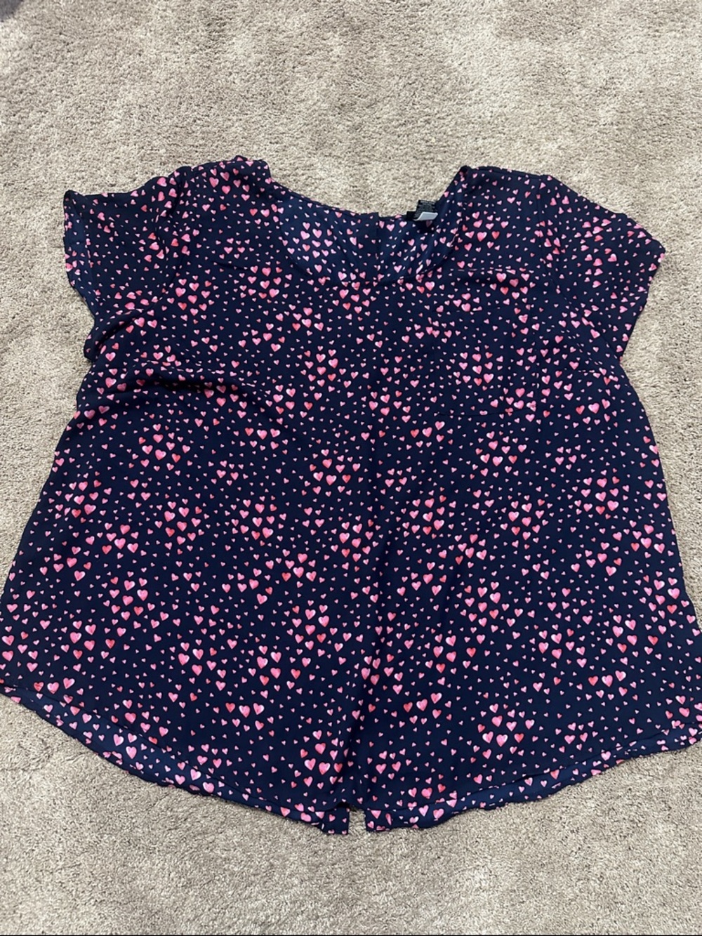 Torrid Top Back buttons down